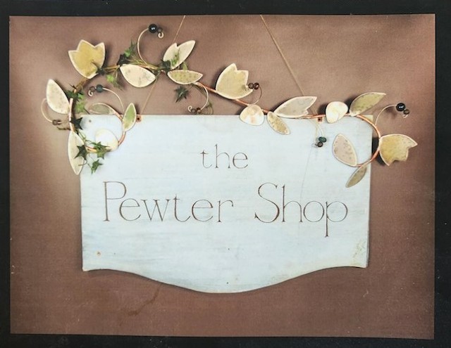 The Pewter Shop Book Front Cover